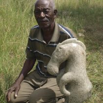 Shona artist Ephraim Chaurika portrait photo