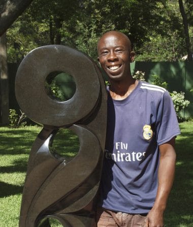 Shona artist Antony Masamba portrait photo