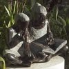 Shona sculpture Teach Me To Read by Jonathan Mhondorohuma