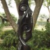 Shona sculpture Ululating by Onias Mupumha