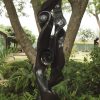 Shona sculpture Ululating by Onias Mupumha