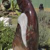 Shona stone sculpture Fortune Teller by Edward Chiwawa - right side