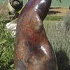 Shona stone sculpture Fortune Teller by Edward Chiwawa - back right