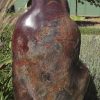 Shona stone sculpture Fortune Teller by Edward Chiwawa - back