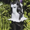 Large stone sculpture Always Together by Rufaro Murenza front left