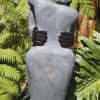 Shona stone sculpture lovers couple - Special Time by Jetro Zinyeka left side