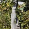 Garden sculpture female form - It's My Day by Tutani Mgabazi back left