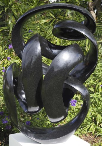 Abstract Shona stone sculpture - Here For You by Tonderai Sowa main image
