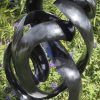 Abstract Shona stone sculpture - Here For You by Tonderai Sowa front right