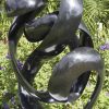 Abstract Shona stone sculpture - Here For You by Tonderai Sowa back right