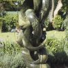 Abstract stone garden sculpture Achievements by Willard Bopoto right side