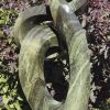 Abstract Shona stone sculpture - Wedding Day by Charles Kowo back right
