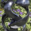 Abstract Shona stone sculpture - Together Forever by Tonderai Sowa back